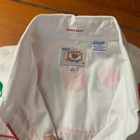 Vintage Western Rodeo Shirt - Size Large - Picture 5 of 8